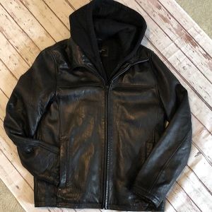 Leather jacket Black Rivet Excellent condition